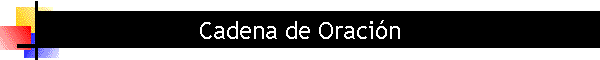Cadena de Oraci�n